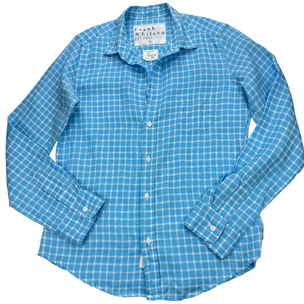 Frank & Eileen Linen shirt, S